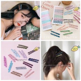 KẸP TÓC MÁI HÀN QUỐC SET 6C CỰC CUTE
