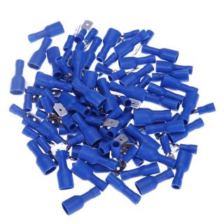 [rememberme]FDFD2-250 16-14AWG Male/Female Kit Insulated Spade Wire Connector Terminal #ORP