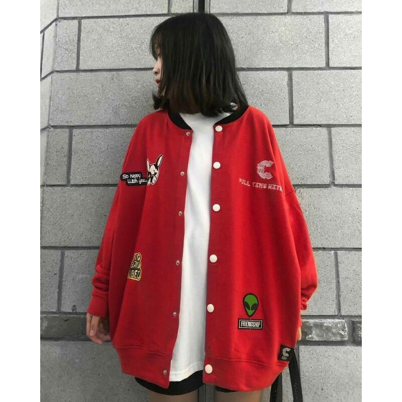 Khoác cardigan form rộng OSN130 KNW010