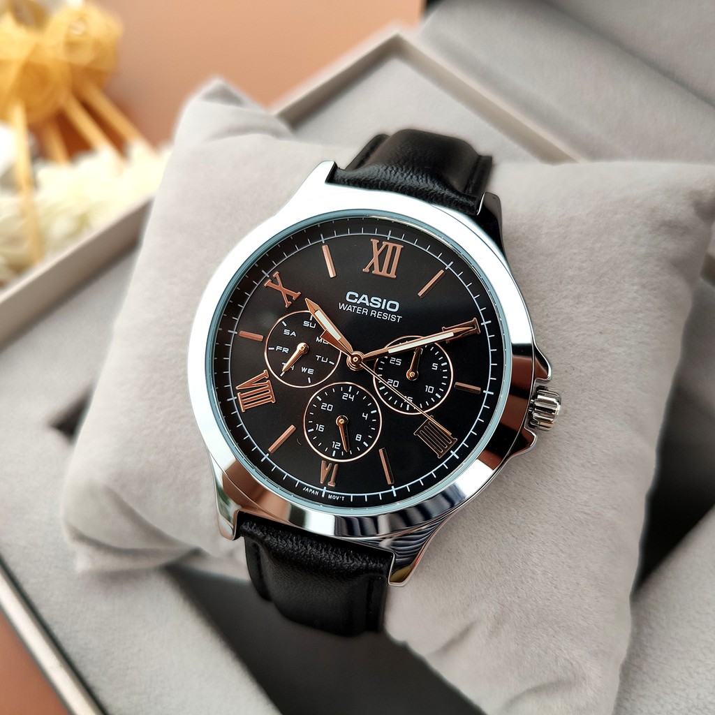 Đồng hồ nam casio ❤️ 𝐅𝐑𝐄𝐄𝐒𝐇𝐈𝐏 ❤️ Đồng hồ casio MTP-V300 MTP-V300GL-9A MTP-V300D-3A chính hãng Anh Khuê | BigBuy360 - bigbuy360.vn