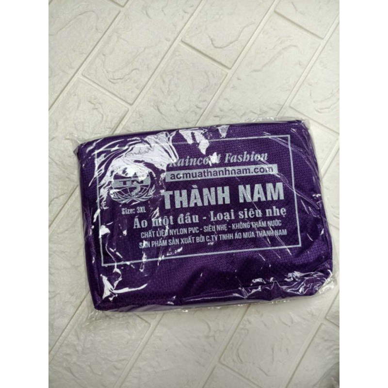Áo mưa cánh dơi loại 1 đầu siêu nhẹ, áo trùm đi mưa có túi đựng tiện gọn
