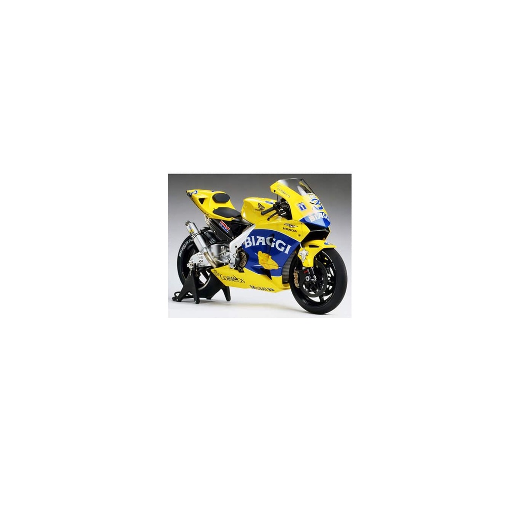 Mô hình xe mô tô 1/12 Scale Kit Tamiya 21017 Honda Pons RC211V 2003 Biaggi Masterwork Collection 21017 Tamiya