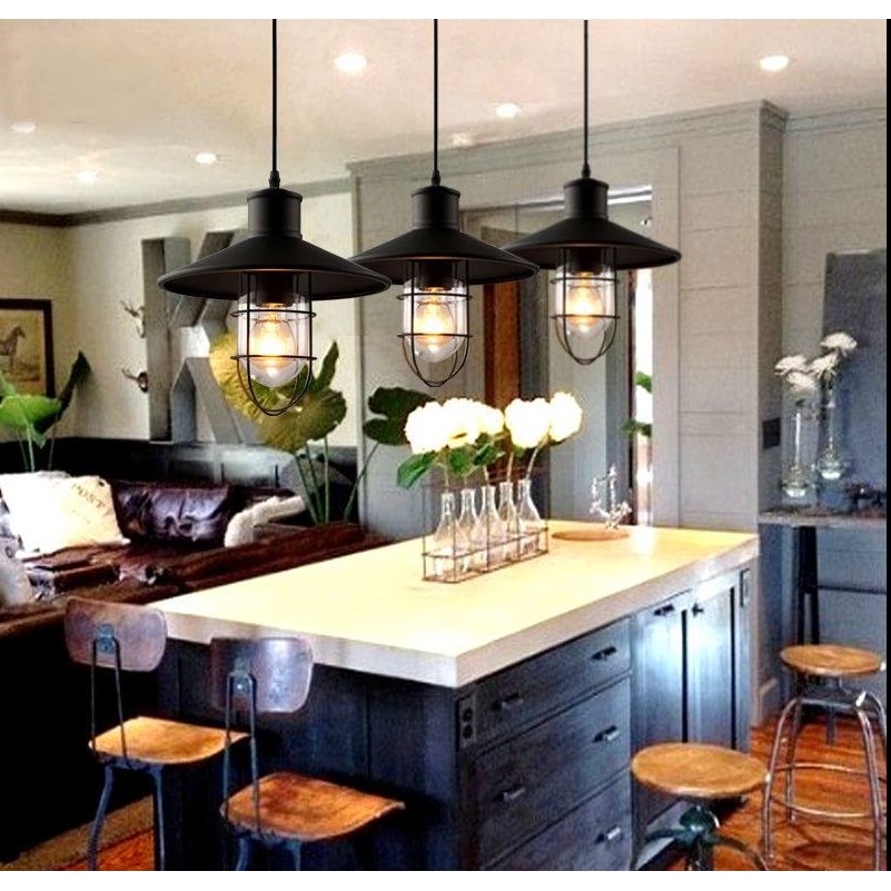 ĐÈN THẢ CHAO SẮT TRÒN Đèn thả chao chống nổ