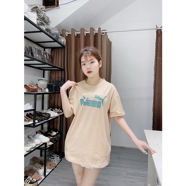 Áo phông 3158 cotton khô in chữ form giấu quần