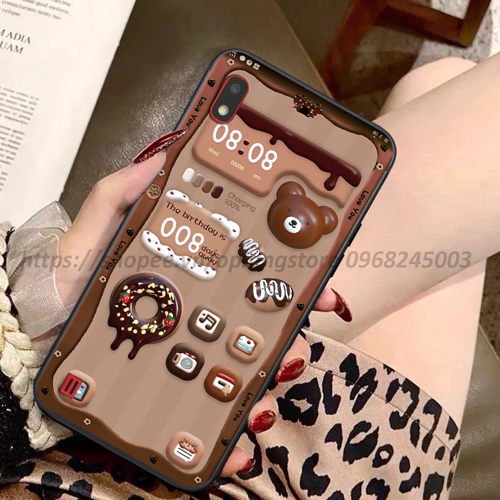 Ốp lưng samsung A10/ M10 in hình 3D gấu,thỏ cute dễ thương.