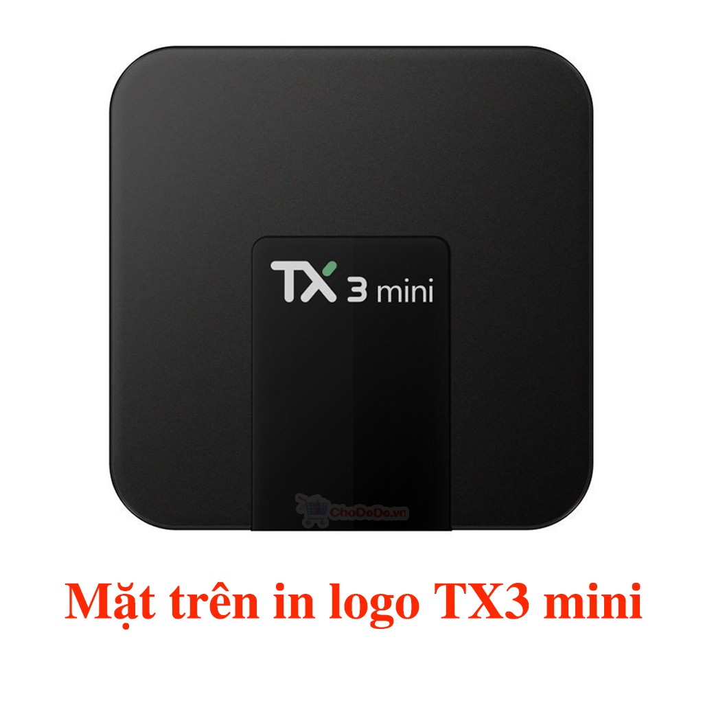 TX3 Mini Mới WiFi 2 băng tần - Bluetooth - Android 9.0 - Tìm kiếm giọng nói tiếng Việt - Ram 2GB ROM 16GB
