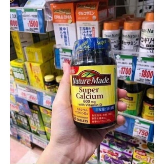 Viên uống Nature Made Super Calcium with Vitamin D 120 viên