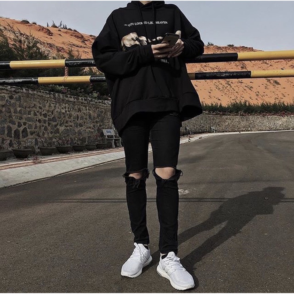 Áo Hoodie BÀN TAY HELL & HEAVEN Ulzzang Unisex 1hitshop | BigBuy360 - bigbuy360.vn