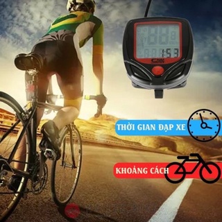 đồng hồ đo tốc độ xe đạp                                               .