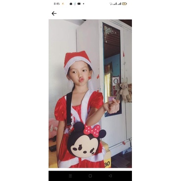 Túi mickey nơ silicon