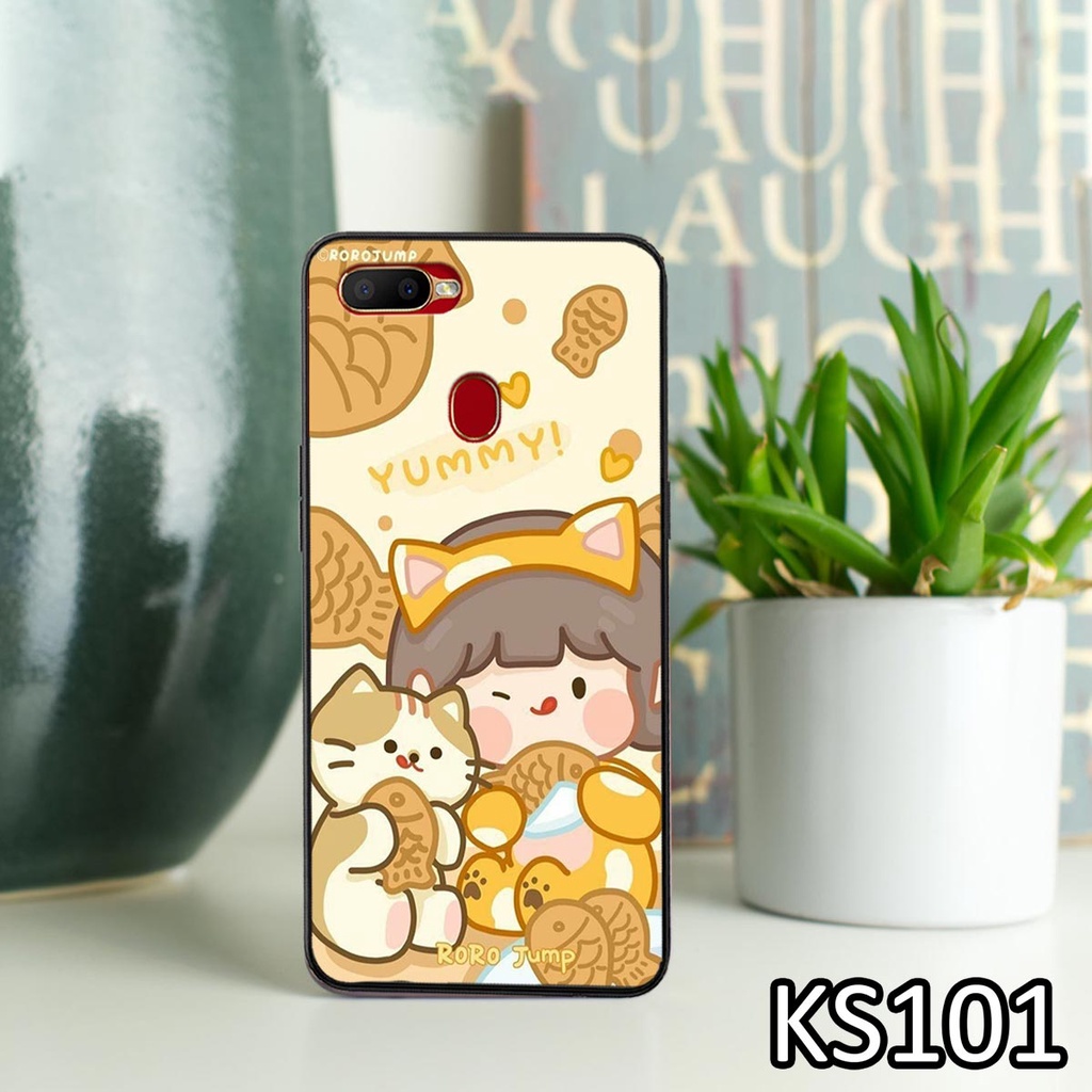 [SIÊU ƯU ĐÃI] Ốp lưng Oppo A1K/A3S/A5S/A7/A12 in hình BÉ TRÀ SỮA siêu đẹp, độc, lạ_KINGSTORE.HN_Ốp lưng điện thoại