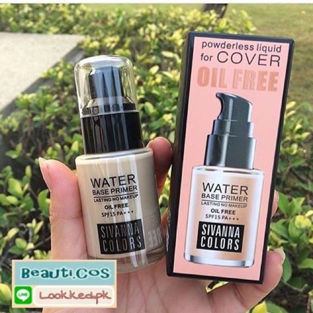 Kem lót Sivanna oil free cho da dầu | BigBuy360 - bigbuy360.vn