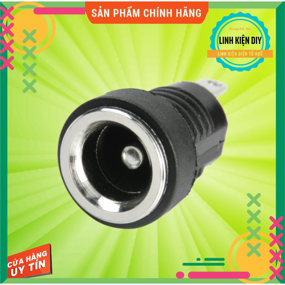 Đầu Nối Jack Cắm Nguồn Cái DC 12V 3A 5.5x2.1mm