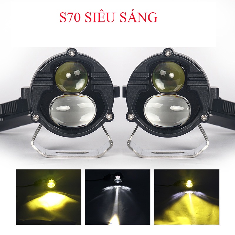 Đèn Led Trợ Sáng S70 Siêu Sáng