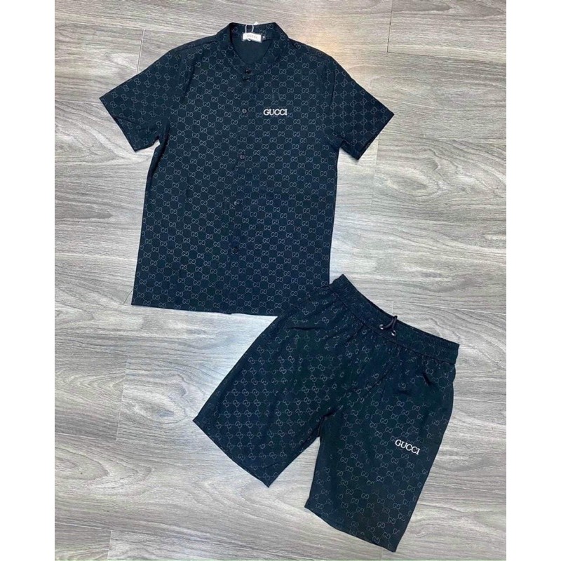 Bộ phông đũi GC nam , bộ phông hè nam- Bơ Boutique