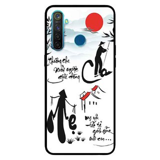 Ốp lưng in cho Realme 5/ Realme 5 Pro, Realme Q Mẫu Thương Cha Mẹ