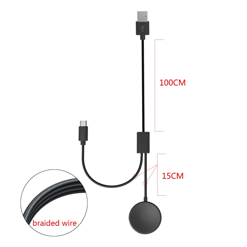 Đế Sạc USB Cho Đồng Hồ Thông Minh Galaxy Watch 4 3 Active