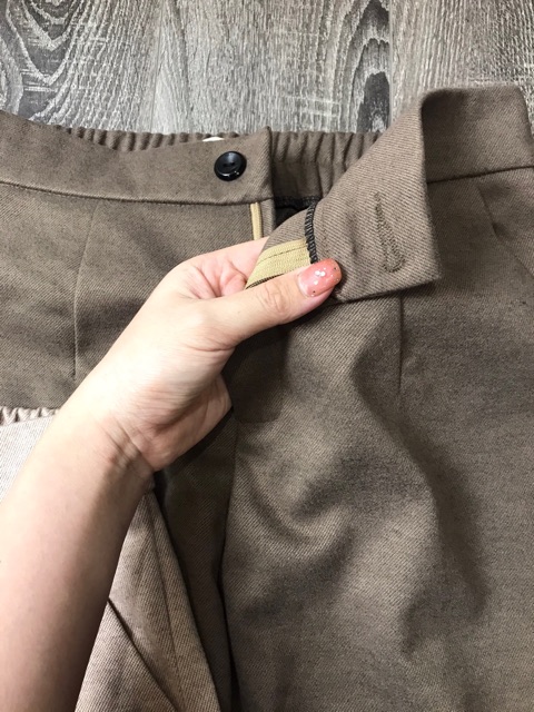 Quần baggy dạ Hàn Quốc cạp cúc hothit 2021 đủ size 40-70kg | BigBuy360 - bigbuy360.vn