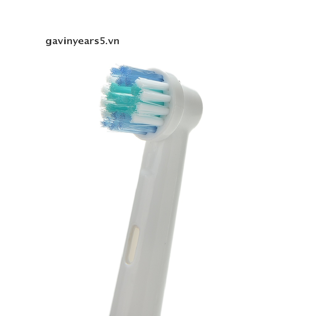 Set 4 Đầu Bàn Chải Đánh Răng Điện EB17-4 Thay Thế Màu Trắng Cho Braun Oral B