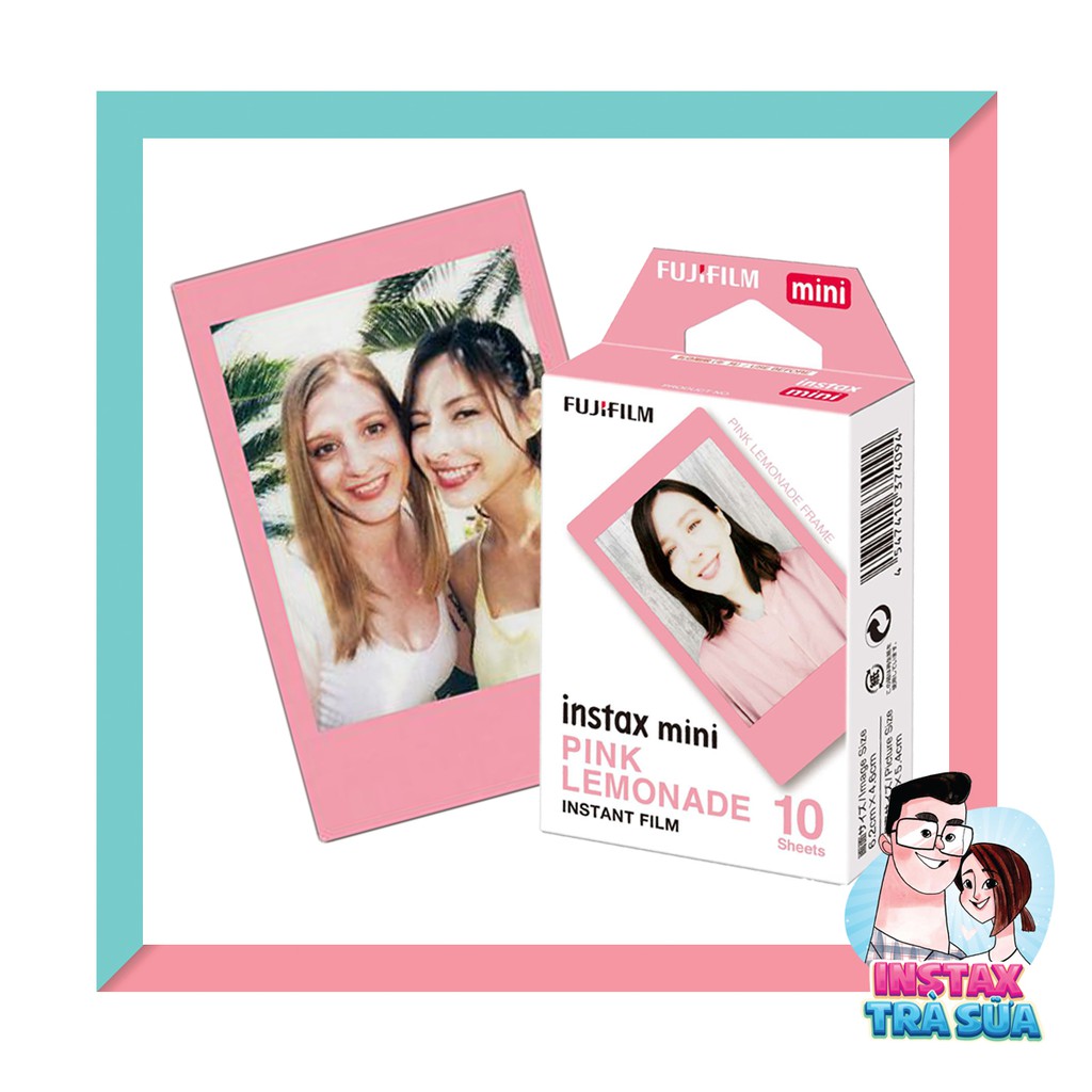 FILM INSTAX MINI - PINK LEMONADE (10 tấm)