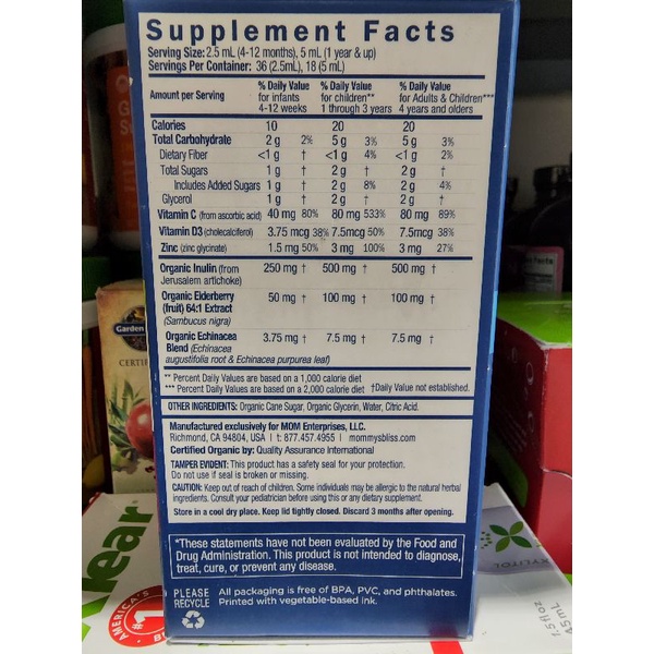 SIRO HỮU CƠ BỔ SUNG VIT C VÀ TĂNG ĐỀ KHÁNG CHO BÉ TỪ 4 THÁNG