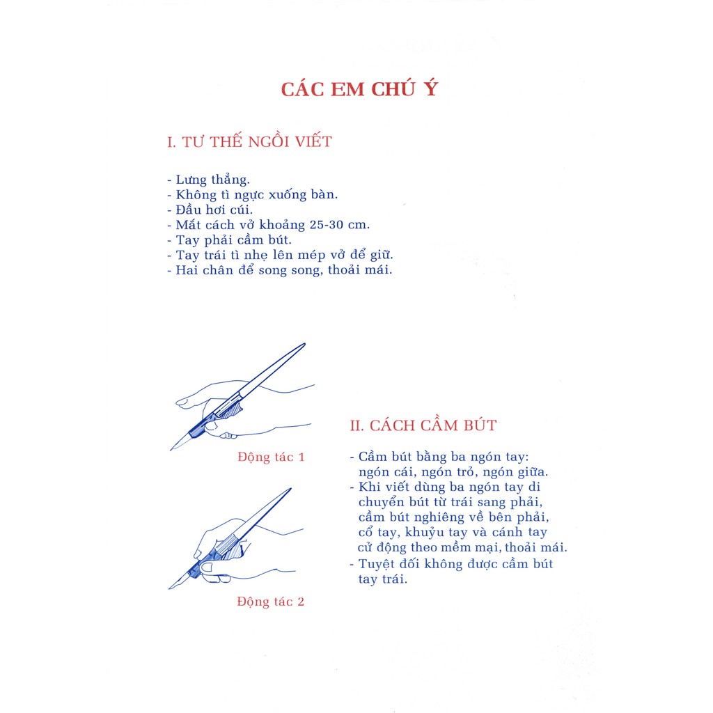 Sách - Combo Bé tập viết trọn bộ 6 cuốn.