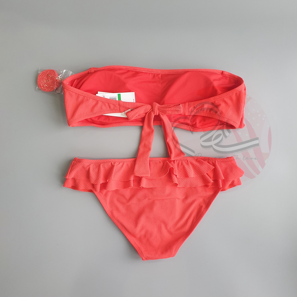 Bộ bơi hai mảnh quây ngực cách diệu bèo nhún Jessica xuất khẩu Mỹ