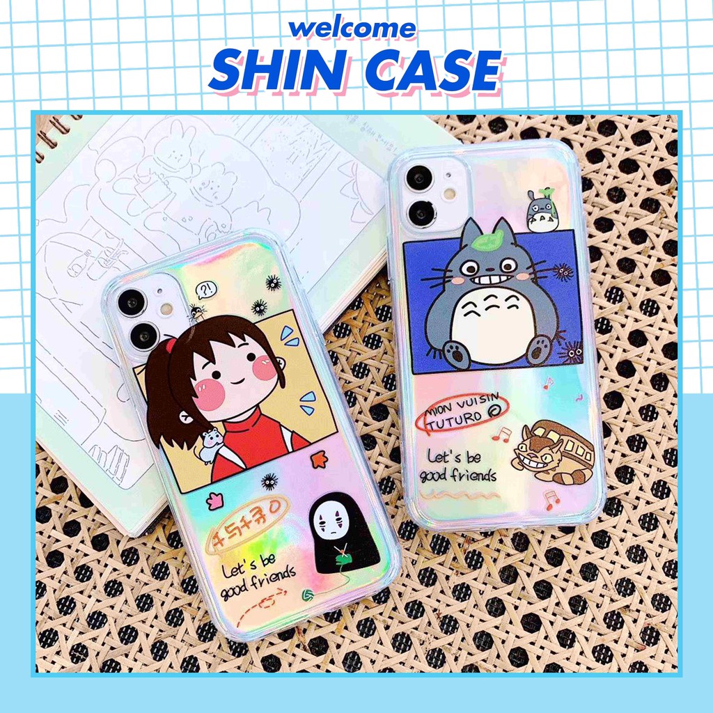 Ốp lưng iphone Anime Chibi phản quang 5/5s/6/6plus/6s/6splus/7/7plus/8/8plus/x/xr/xs/11/12/pro/max/plus/promax