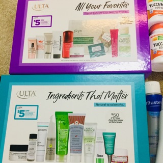 Bộ sản phẩm ulta valued 90$