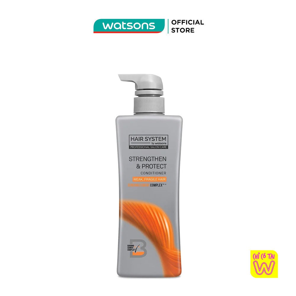 Dầu Xả Bảo Vệ Tóc Chắc Khỏe Hair System By Watsons 500ml