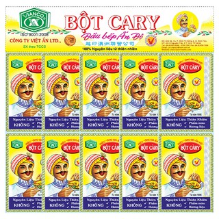 Bột cà ri Vianco gói (3.5g)