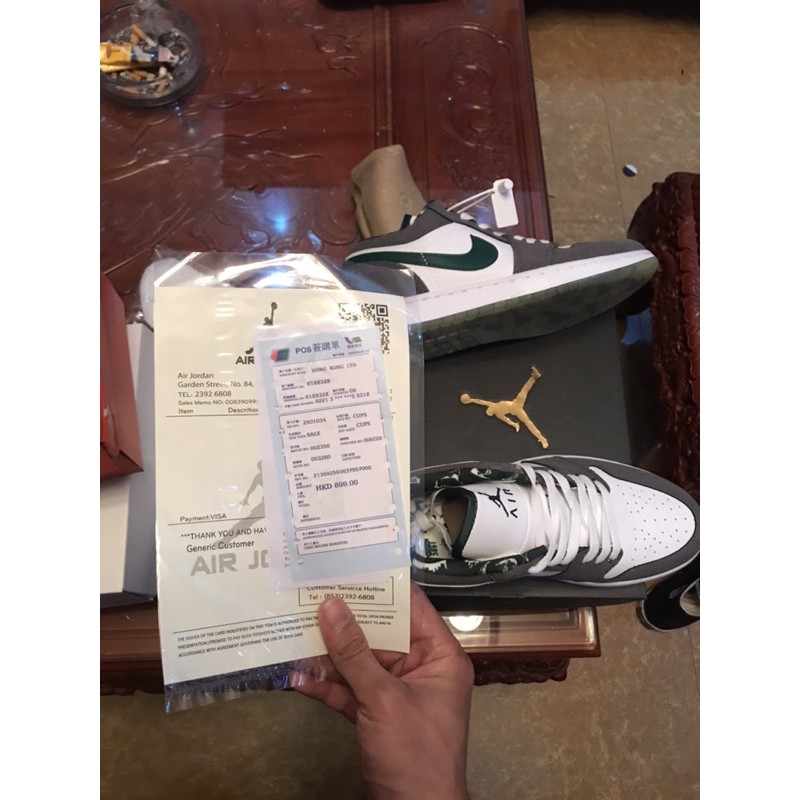[Mã FAGREEN245 giảm tới 30K đơn 99K] [Free-Ship] Giày thể thao jordan 1 thấp đen xám cao cấp. Xám Khói Thấp. | BigBuy360 - bigbuy360.vn