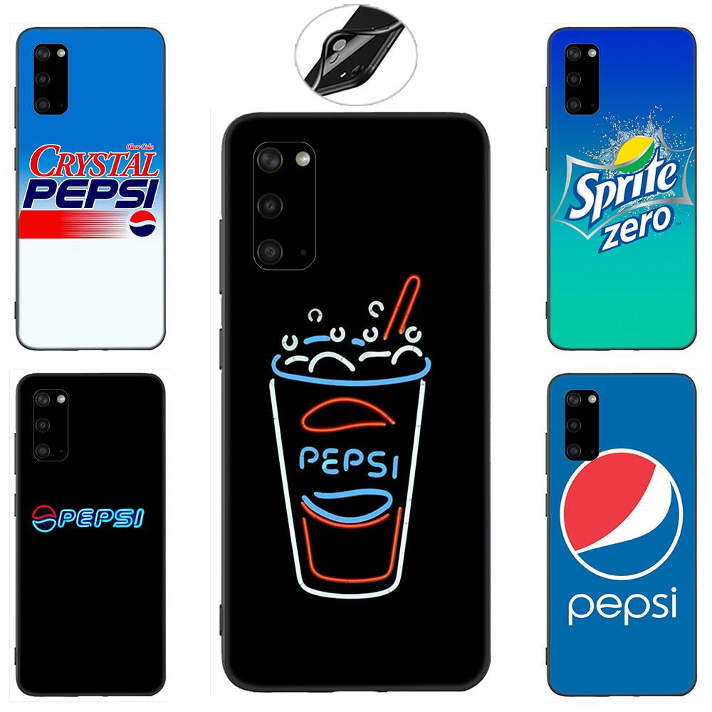Samsung Galaxy S10 S9 S8 Plus S6 S7 Edge S10+ S9+ S8+ Casing Soft Case 75SF Pepsi Cola Cute mobile phone case