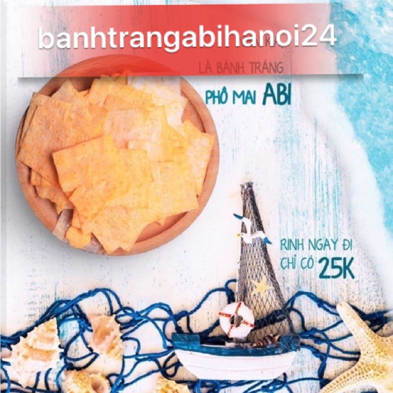 [Mã 267FMCGSALE giảm 8% đơn 500K] BÁNH TRÁNG ABI VỊ PHOMAI