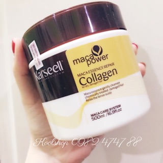 🔅KARSEELL MACA- DẦU HẤP TÓC COLLAGEN SIÊU MỀM MƯỢT TÓC🔅