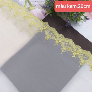 Ren thêu trang trí ,size 8 cm đến 20cm ( 1 mét)