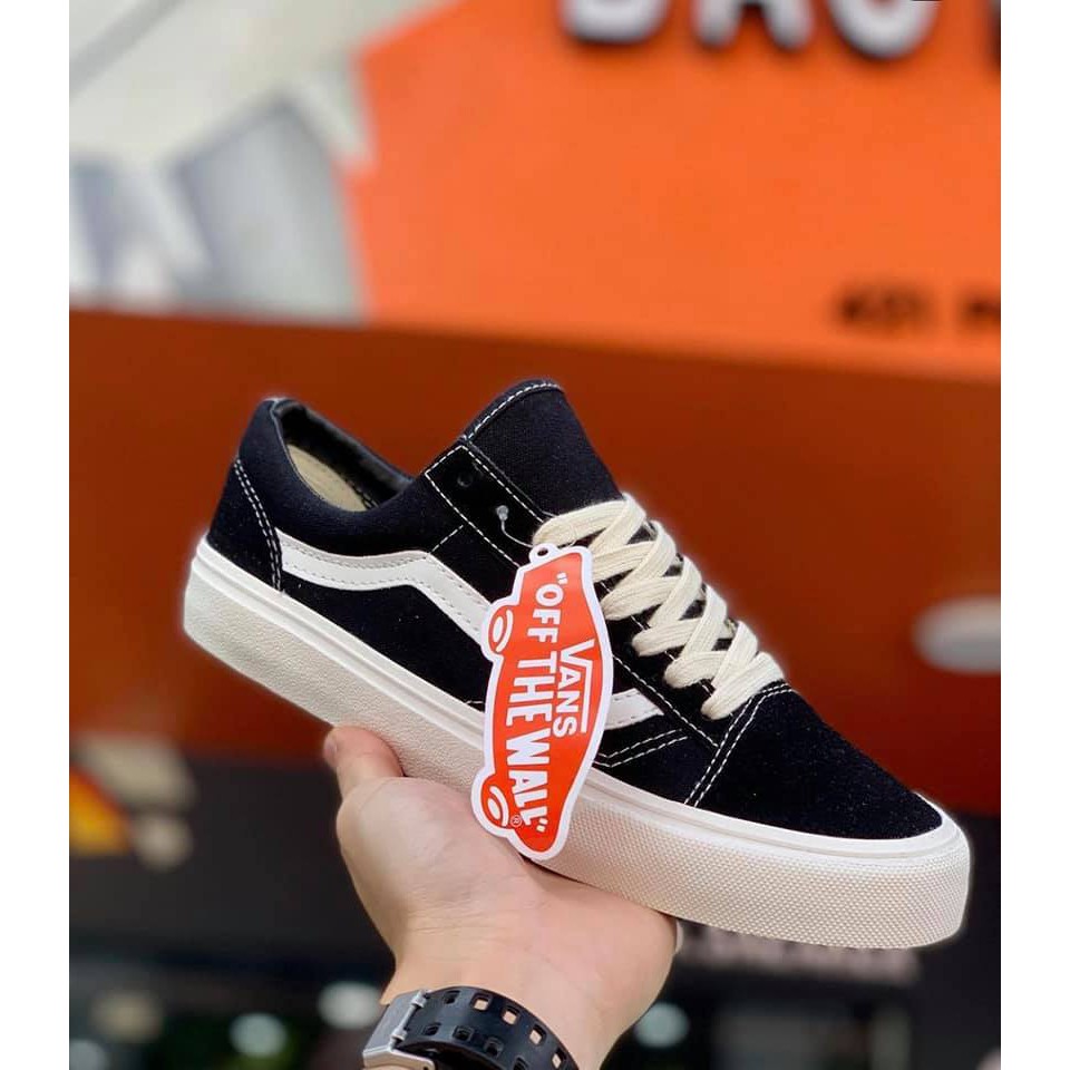 Giày Sneaker 𝐕𝐀𝐍𝐒 Vaul Đen Da Lộn Đã Hot cả thập kỷ nay Full Box Bill | BigBuy360 - bigbuy360.vn