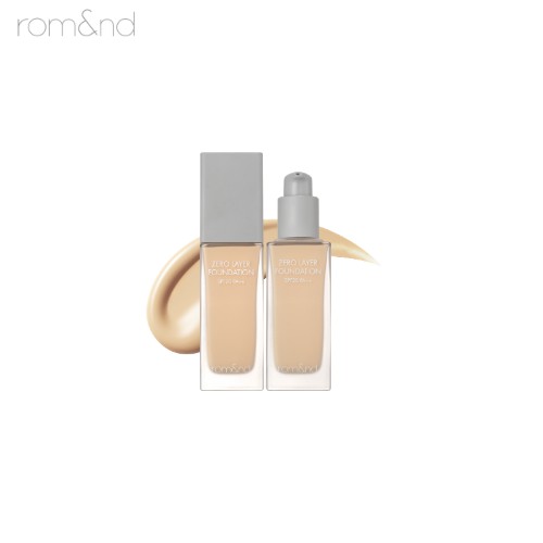 Kem Nền Che Khuyết Điểm Hoàn Hảo Rom&amp;nd Zero Layer Foundation SPF20 PA++ 35ml (HSD:10.2022)