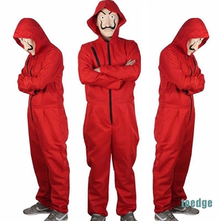 Bộ Đồ Hóa Trang Nhân Vật Phim Hoạt Hình La Casa De Papel Phong Cách Unisex