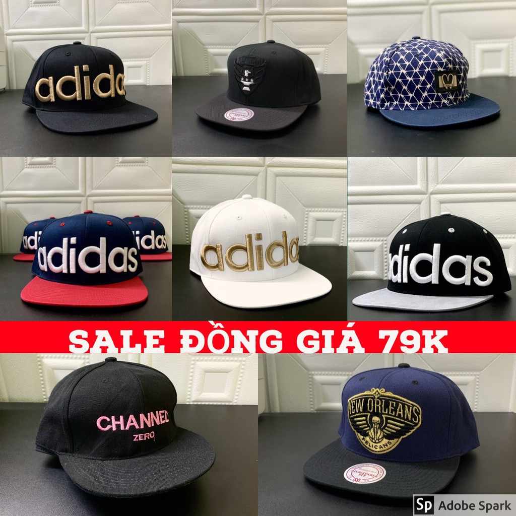 SALE SỐC ĐỒNG GIÁ - NÓN SNAPBACK THỂ THAO CAO CẤP HOT 2020