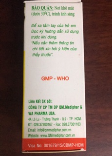 Dầu mù u TRANMUU 15ml