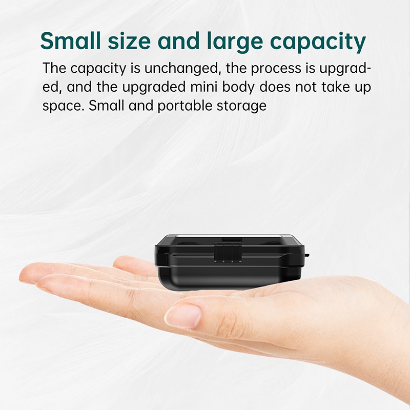 NBX TWS A15 Bluetooth headset wirelessly works with iOS and Android