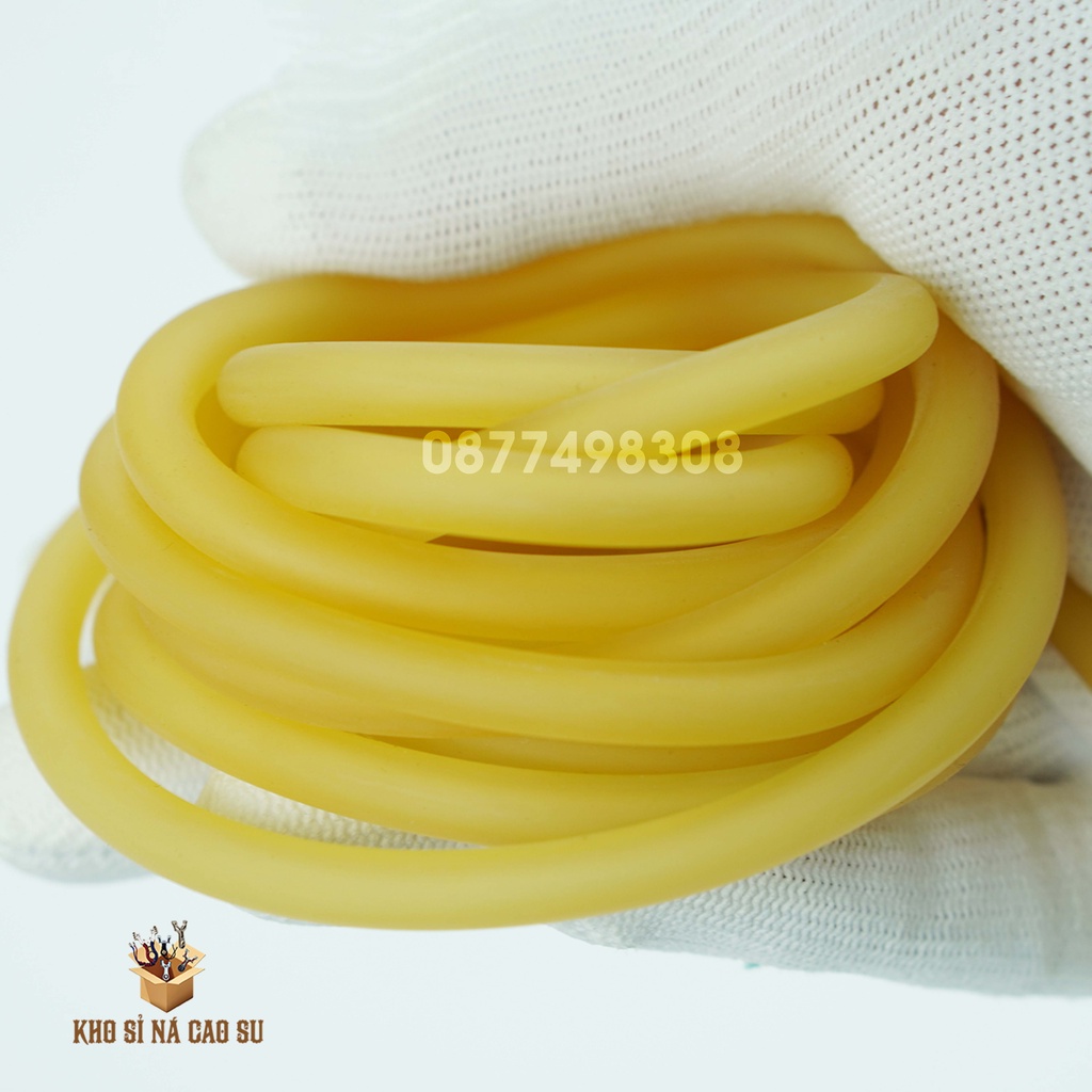[Sale] Thun Tròn Làm Ná Cao Su - Ống Thun Theo Mét Dùng Cho Ná Bắn Cá Xịn Sò - Chất Lượng Siêu Bền Bỉ