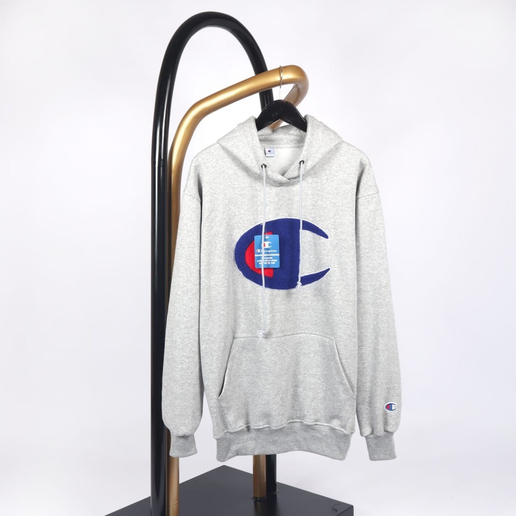 Áo Hoodie Thêu Logo Champion Thời Trang Cao Cấp