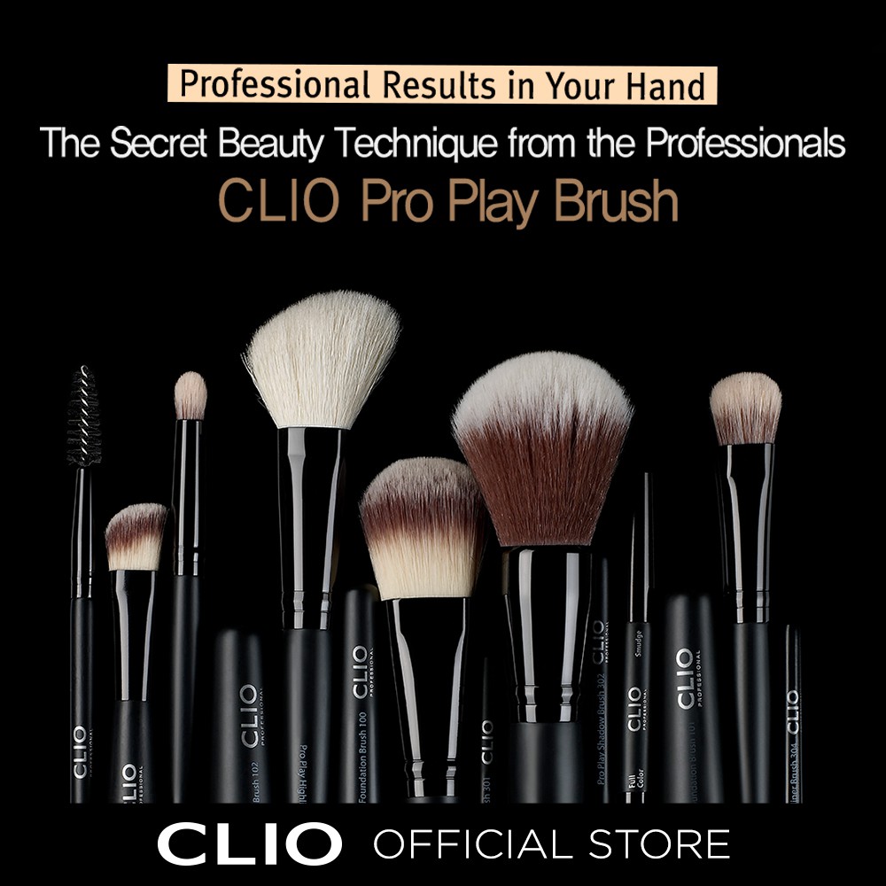 Cọ trang điểm CLIO Pro Play đa năng tiện dụng