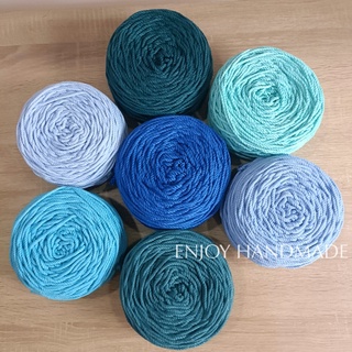 10m Dây thừng 3mm macrame cotton 3 xoắn