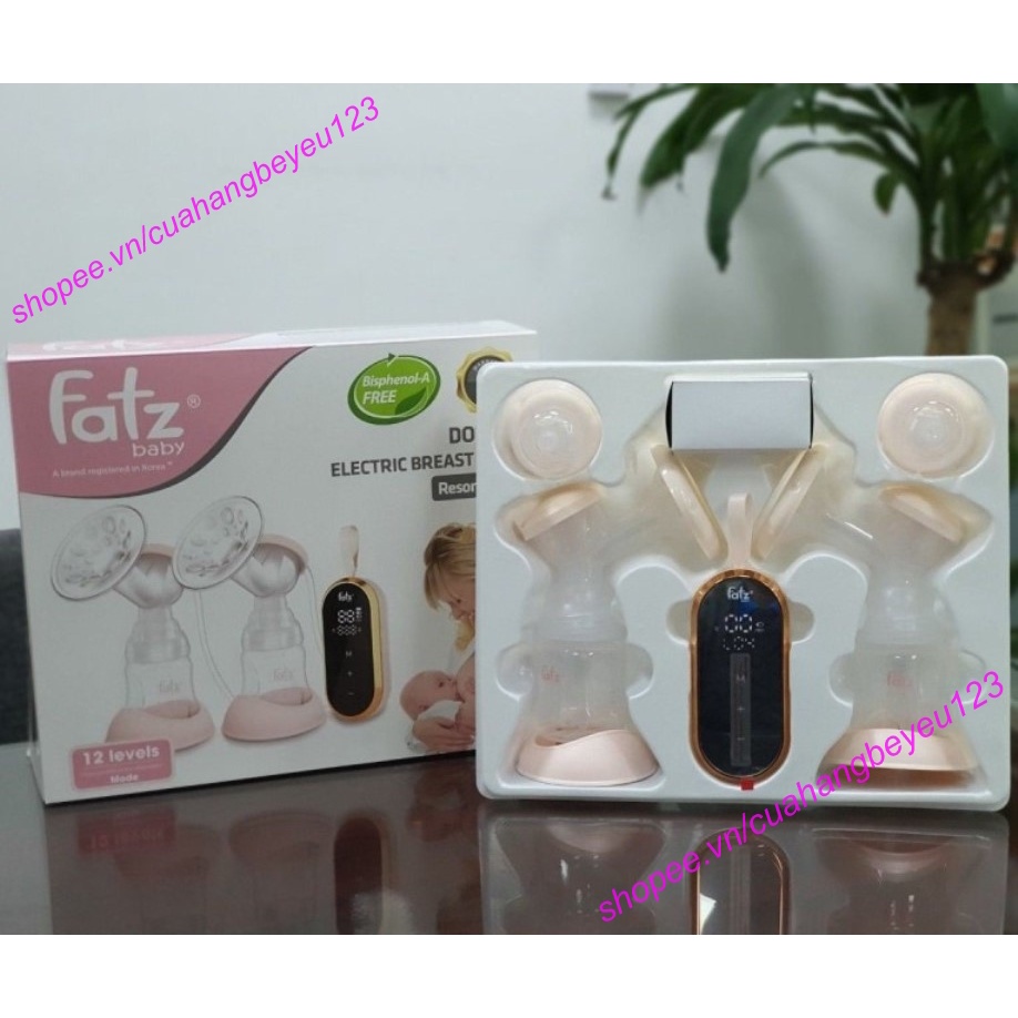 Máy hút sữa điện đôi có pin sạc cao cấp Fatzbaby Resonance 4 / Resonance 5 - FB1182VN, FB1180VNG