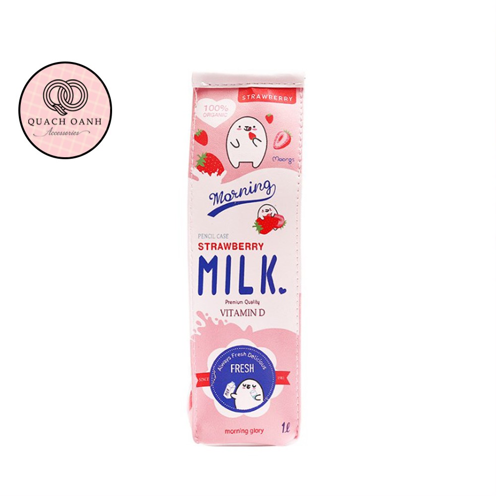 Hộp bút hình hộp sữa phong cách Hàn Quốc – TB04