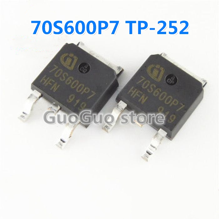 70S600P7 IPD70R600P7S 2 chiếc TO-252 TO252 700V / 20,5A Bóng bán dẫn MOSFET, bóng bán dẫn pxc6 chất 