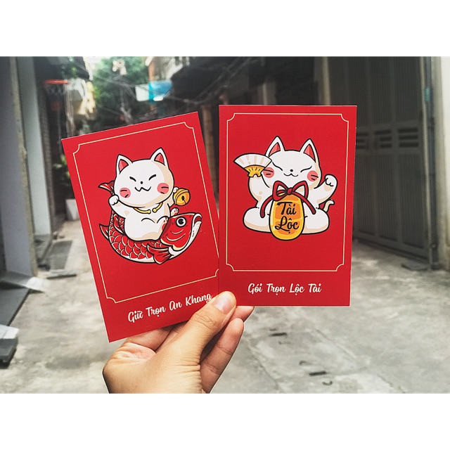 Set 20 thiệp xinh xắn